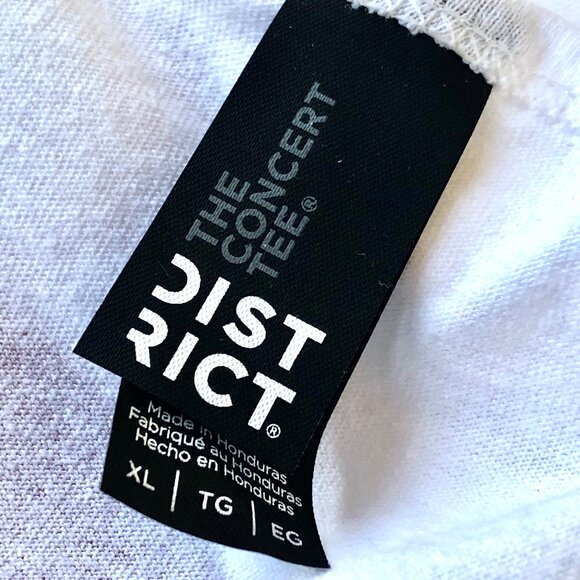 Denver Broncos White Tank Top 11 HOF 2018 by District Concert Tee Mens XL - Picture 7 of 9